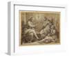 Christ in the House of Martha and Mary-Giorgio Vasari-Framed Giclee Print
