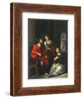 Christ in the House of Mary and Martha, 1556-Otto van Veen-Framed Giclee Print