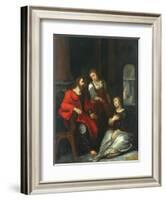 Christ in the House of Mary and Martha, 1556-Otto van Veen-Framed Giclee Print