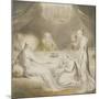 Christ in the House of Mary and Martha-William Blake-Mounted Giclee Print