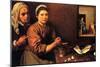 Christ in the House of Mary and Martha-Diego Velazquez-Mounted Art Print