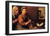 Christ in the House of Mary and Martha-Diego Velazquez-Framed Premium Giclee Print