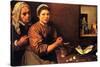 Christ in the House of Mary and Martha-Diego Velazquez-Stretched Canvas