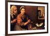 Christ in the House of Mary and Martha-Diego Velazquez-Framed Premium Giclee Print