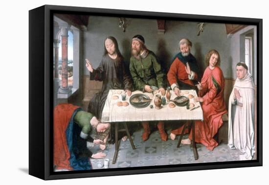 Christ in the House of Simon, 1440'S-Dieric Bouts-Framed Stretched Canvas