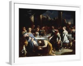 Christ in the House of Simon the Pharisee-Nicola Malinconico-Framed Giclee Print