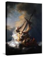 Christ in the Storm on the Lake of Galilee, 1633-Rembrandt van Rijn-Stretched Canvas