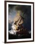 Christ in the Storm on the Lake of Galilee, 1633-Rembrandt van Rijn-Framed Giclee Print