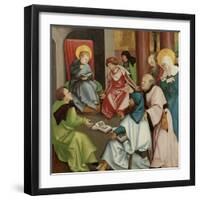 Christ in the Temple, C.1510-30-Hans Leonard Schaufelein-Framed Giclee Print