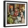 Christ in the Temple, C.1510-30-Hans Leonard Schaufelein-Framed Giclee Print