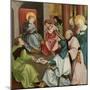 Christ in the Temple, C.1510-30-Hans Leonard Schaufelein-Mounted Giclee Print