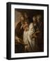 Christ in the Temple-null-Framed Giclee Print