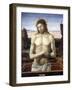 Christ in the Tomb, 1460-Giovanni Bellini-Framed Giclee Print