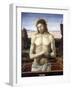 Christ in the Tomb, 1460-Giovanni Bellini-Framed Giclee Print