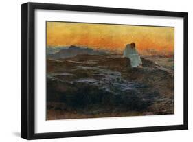 Christ in the Wilderness, 1898-Briton Riviere-Framed Giclee Print