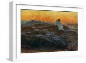 Christ in the Wilderness, 1898-Briton Riviere-Framed Giclee Print