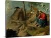 Christ in the Wilderness, c.1515-20-Moretto da Brescia-Stretched Canvas