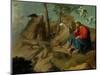 Christ in the Wilderness, c.1515-20-Moretto da Brescia-Mounted Giclee Print