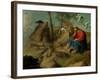 Christ in the Wilderness, c.1515-20-Moretto da Brescia-Framed Giclee Print