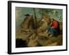 Christ in the Wilderness, c.1515-20-Moretto da Brescia-Framed Giclee Print