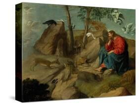 Christ in the Wilderness, c.1515-20-Moretto da Brescia-Stretched Canvas