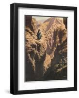 Christ in the Wilderness-Jack Hayes-Framed Giclee Print