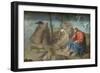 Christ in the Wilderness-Moretto Da Brescia-Framed Art Print