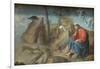 Christ in the Wilderness-Moretto Da Brescia-Framed Art Print