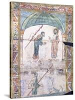 Christ Instructing Peter at Capernaum on the Tribute Money, C.1000 Ad-null-Stretched Canvas