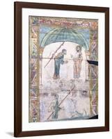 Christ Instructing Peter at Capernaum on the Tribute Money, C.1000 Ad-null-Framed Giclee Print