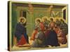 Christ Is Separated from the Apostles-Duccio Di buoninsegna-Stretched Canvas