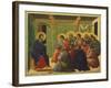 Christ Is Separated from the Apostles-Duccio Di buoninsegna-Framed Giclee Print