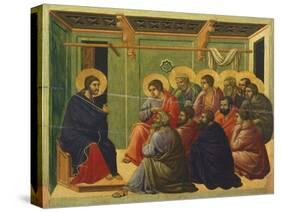Christ Is Separated from the Apostles-Duccio Di buoninsegna-Stretched Canvas