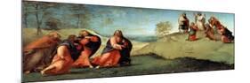 Christ Leading the Apostles to Mount Tabor, 1512-Lorenzo Lotto-Mounted Giclee Print