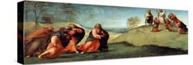 Christ Leading the Apostles to Mount Tabor, 1512-Lorenzo Lotto-Stretched Canvas
