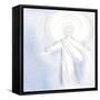 Christ Loves to Greet His Friends in Holy Communion, 2000 (W/C on Paper)-Elizabeth Wang-Framed Stretched Canvas