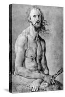 Christ, Man of Sorrow, with Durer?S Features, 1522-Albrecht Durer-Stretched Canvas