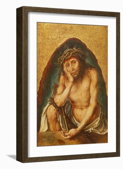 Christ, Man of Sorrows, C. 1493-Albrecht Dürer-Framed Giclee Print