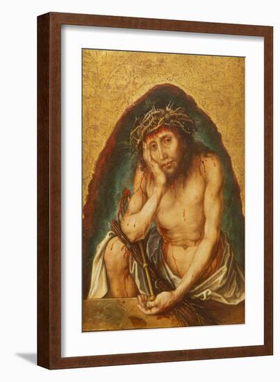 Christ, Man of Sorrows, C. 1493-Albrecht Dürer-Framed Giclee Print