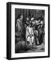 Christ Mocked and the Crown of Thorns Placed on His Head-Gustave Doré-Framed Giclee Print