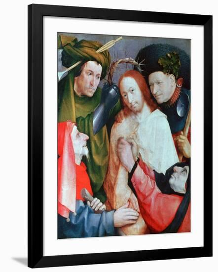 Christ Mocked (The Crowning with Thorn), C1490-1500-Hieronymus Bosch-Framed Giclee Print