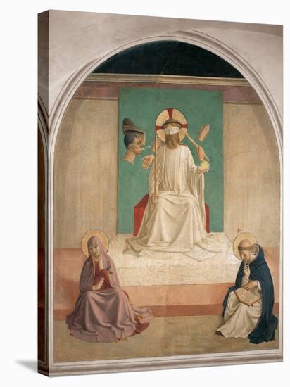 Christ Mocked-Beato Angelico-Stretched Canvas