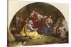 Christ Mourning over Jerusalem-Sir Charles Lock Eastlake-Stretched Canvas