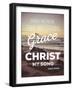 Christ My Song-Gail Peck-Framed Art Print