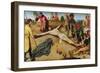 Christ Nailed to the Cross, 1481-Gerard David-Framed Giclee Print