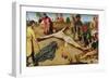 Christ Nailed to the Cross, 1481-Gerard David-Framed Giclee Print