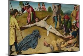 Christ Nailed to the Cross, Ca 1481-Gerard David-Mounted Giclee Print