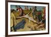 Christ Nailed to the Cross, Ca 1481-Gerard David-Framed Giclee Print