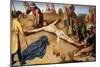 Christ Nailed to the Cross-Jacques-Louis David-Mounted Giclee Print