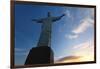 Christ of Corcovado, Rio de Janeiro, Brazil-George Oze-Framed Photographic Print